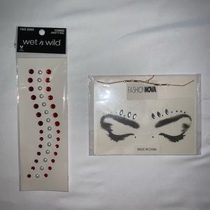 Head piece and rhinestones